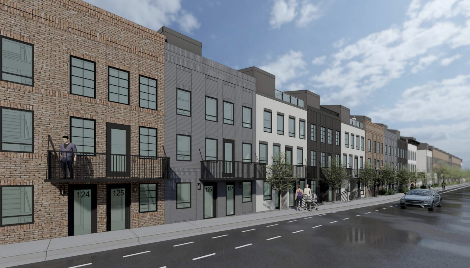 Developers pitch new ‘missing middle’ townhomes, apartments in Liberty Wells