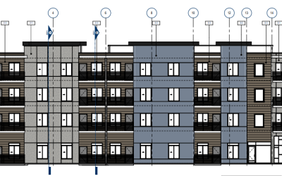 New 50-unit apartment building pitched for busy block near North Temple