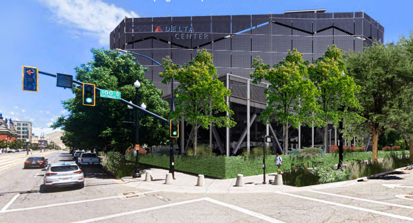 Salt Lake City Council approves SEG’s Delta Center parking garage plans