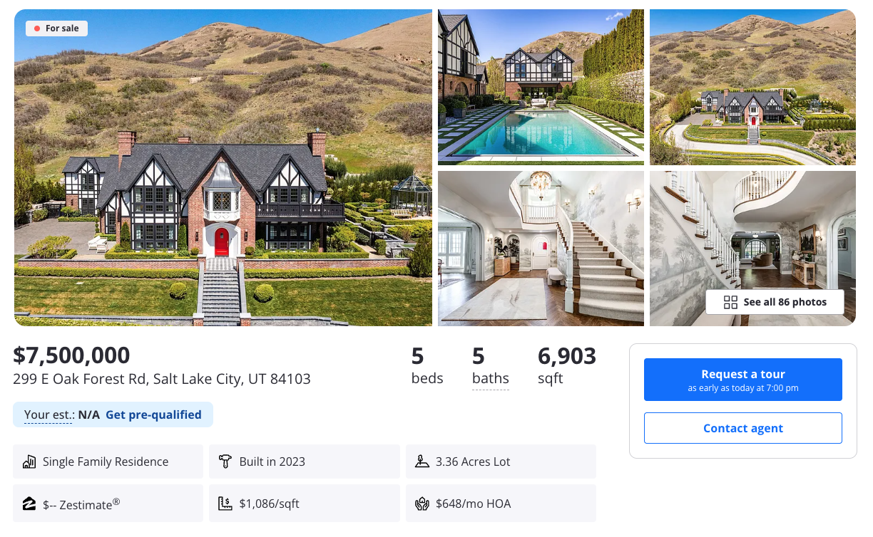 Tan France's Salt Lake City Mansion Just Hit the Market