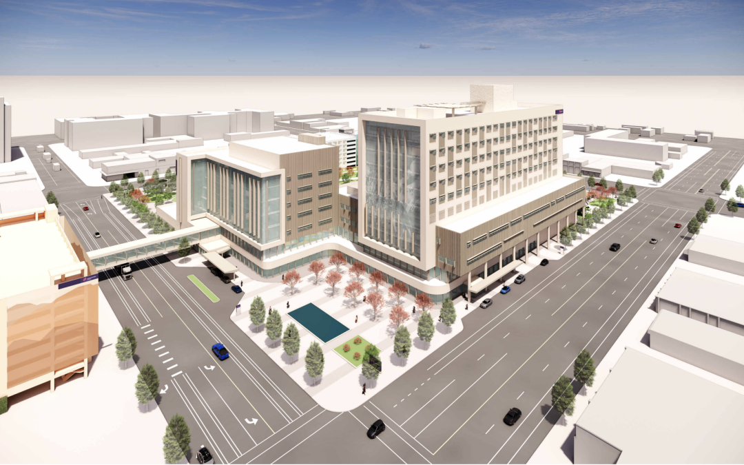 Intermountain seeks skybridge over Main Street for hospital garage